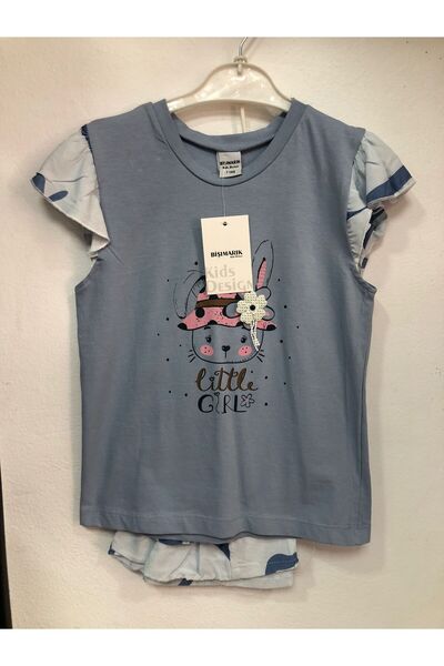 BİŞIMARIK KİDS Bi̇ Şimarik Linen Top and Bottom Set