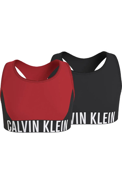 Calvin Klein 2PK BRALETTE Kadın Kırmızı Bralet