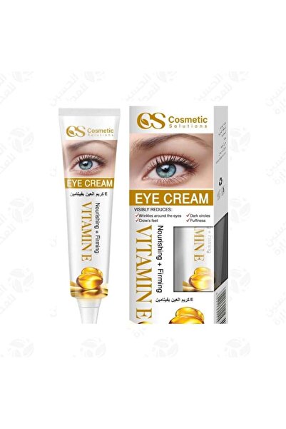Cosmetic Solutions Cosmetic Solution Vitamin E Eye Cream for Reducing Fine Lines and Wrinkles 35g