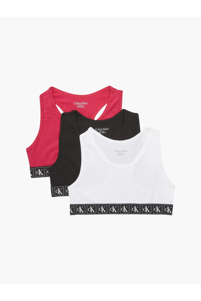 Calvin Klein 3PK BRALETTE Kadın Siyah Bralet