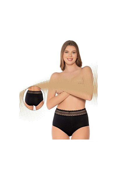 Belinay Women'S, High Waist 4-Piece Panties, Black