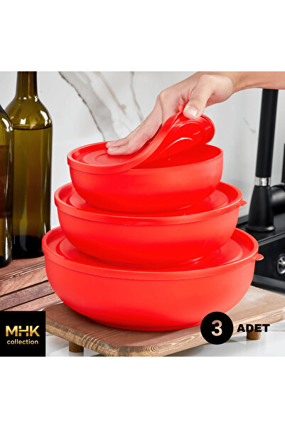 MHK Collection Set of 3 Round Storage Containers
