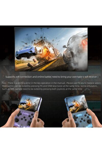 Generic Worldtronics Retro Handheld Game Console R36S Pro | 3.5" IPS Screen Portable Pocket Arcade | 15000+
