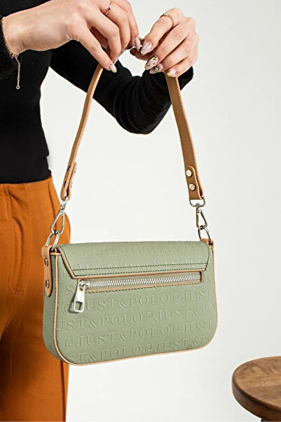 Just Polo Women's Stylish Hand and Shoulder Bag with Long Adjustable Strap Si...