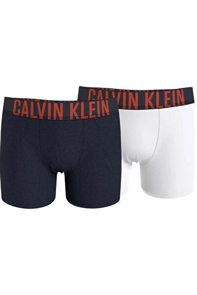 Calvin Klein 2PK BOXER BRIEF Erkek Lacivert Boxer Set