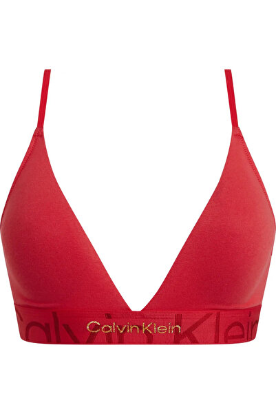 Calvin Klein LGHT LINED TRIANGLE Kadın Kırmızı Sütyen