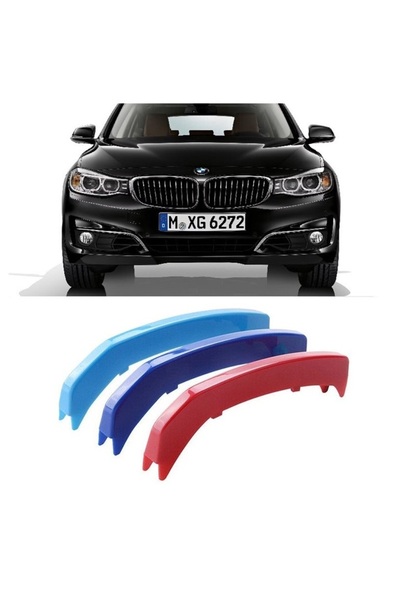 INGENIO Set Ornamente Plastic 3 Culori Grila M Power M Tech BMW Seria 3 F34 G...