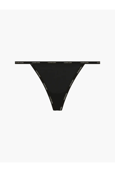 Calvin Klein THONG STRING Kadın Siyah Tanga