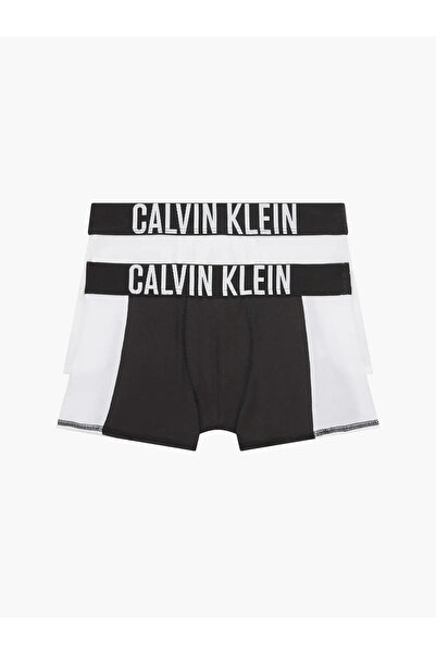 Calvin Klein 2PK TRUNK Erkek Siyah Boxer Set
