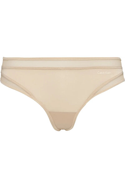 Calvin Klein THONG Kadın Bej Tanga