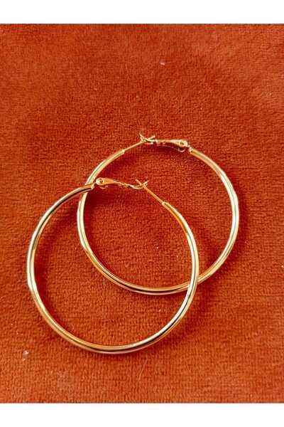 Celestia حلق دائري كبير باللون الذهبي