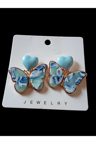 Celestia Butterfly steel earrings