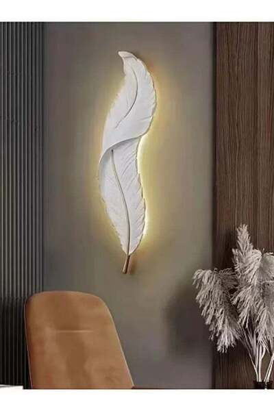 HAMER Modern style feather wall lamp with indoor lighting