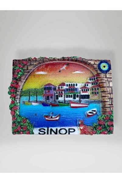 Mundy SİNOP Temalı Polyester Magnet Buzdolabı Süsü