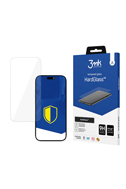 3MK Folie sticla iPhone 17 Air HardGlass, transparenta