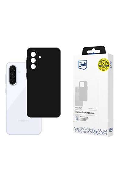 3MK Θήκη σιλικόνης Husa Samsung Galaxy A36 5G, μαύρη