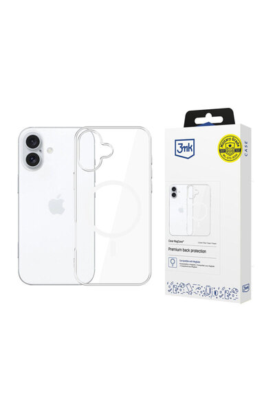 3MK Husa iPhone 17 Διαφανής Θήκη Μαγνητοφώνου, Διαφανής