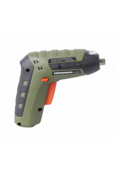 Heinner Electric Screwdriver with 3.6 V Battery, ASA 020, 1300 mAh Li-ion, 11 bits, USB Charging