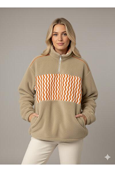 Moda Gerçek Unisex Polar Ceket