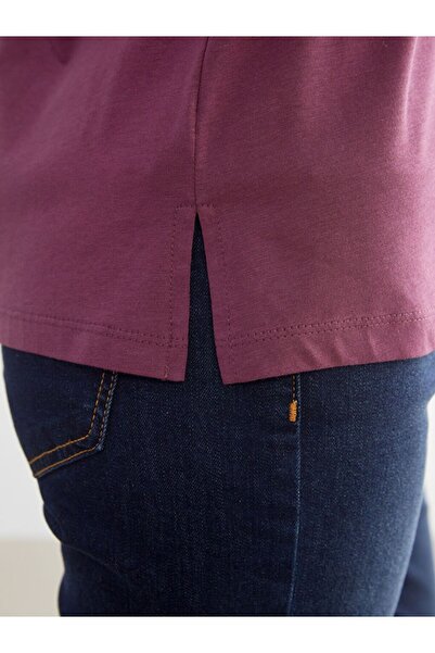 LC Waikiki Crew Neck Blouse with Decorative Stitching Detail