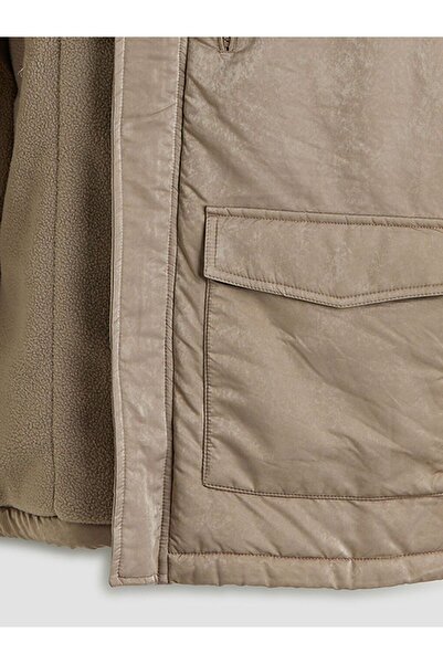 LC Waikiki Standard Mold Hooded Men's Coat