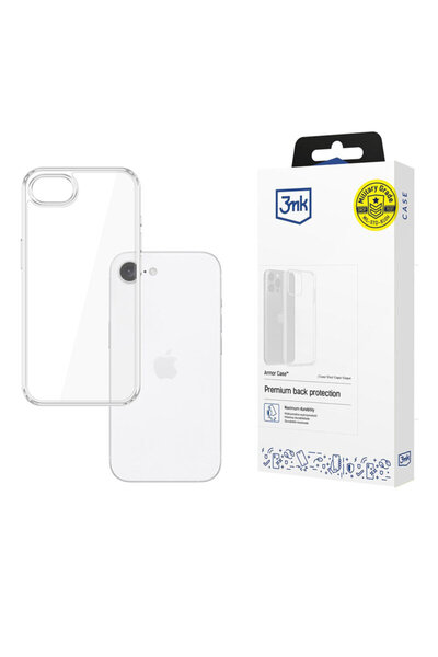 3MK Калъф Husa Armor за iPhone 16e, прозрачен