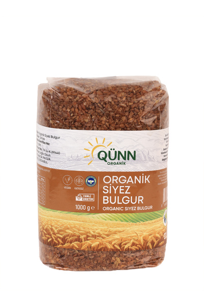 QÜNN ORGANİK ORGANİK SİYEZ BULGURU 1KG