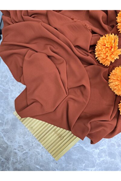 Maison du Tissu Medine İpeği Elbise Feracelik – Günlük ve Özel Günlere Uygun(KİREMiT)