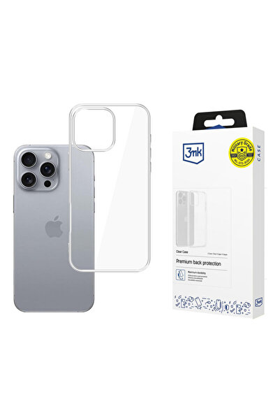 3MK Husa iPhone 16 Pro Max Clear, Transparentă