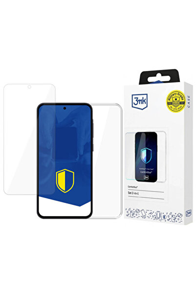 3MK [Folie de sticlă + carcasă] Samsung Galaxy A36 5G ComfortDuo, transparentă