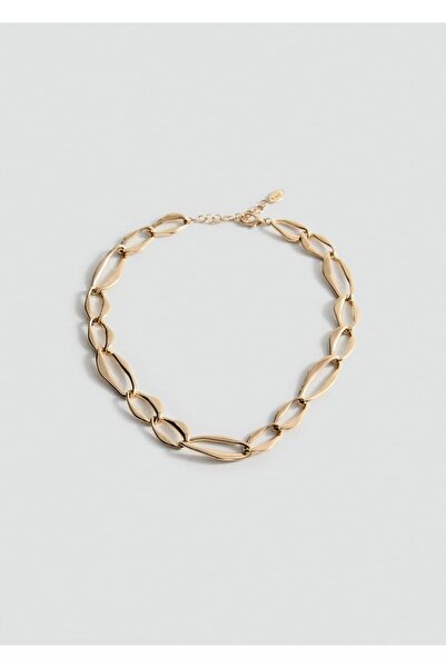 MANGO Woman Düz zincir kolye