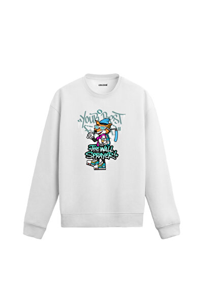 Colermi سويت شيرت بتصميم جرافيتي تيلك