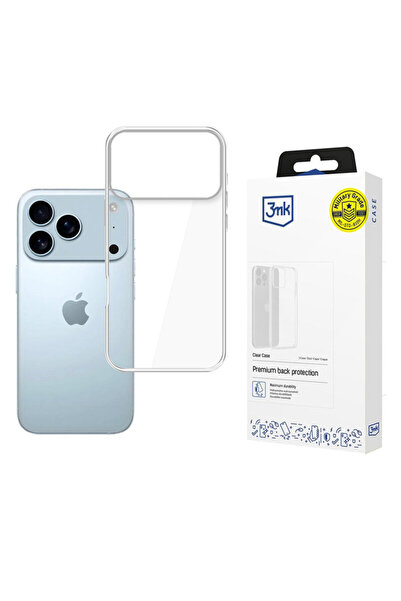 3MK Husa iPhone 17 Pro Max Clear, Transparentă