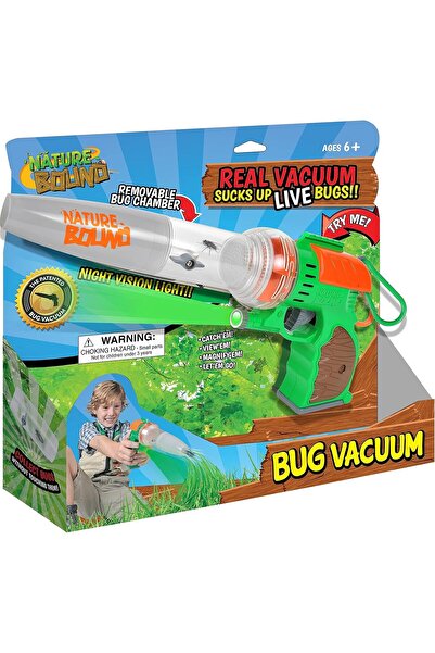 Nature Bound مكنسة كهربائية للحشرات مزودة بشفط حقيقي وضوء رؤية ليلية وحجرة حش...