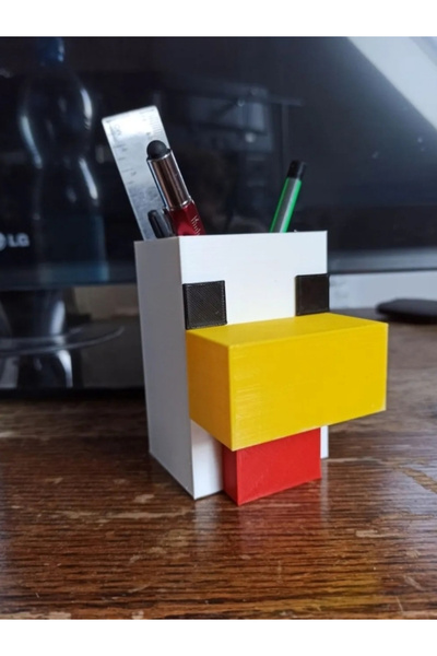FLEXIS WE MAKE IT POSSIBLE FOR YOU Minecraft Tavuk Şeklinde Masa Kalemliği