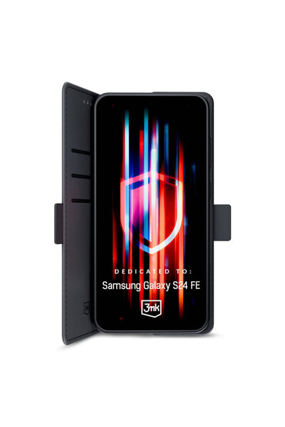 3MK Husa Portofel Samsung Galaxy S24 FE, Negru