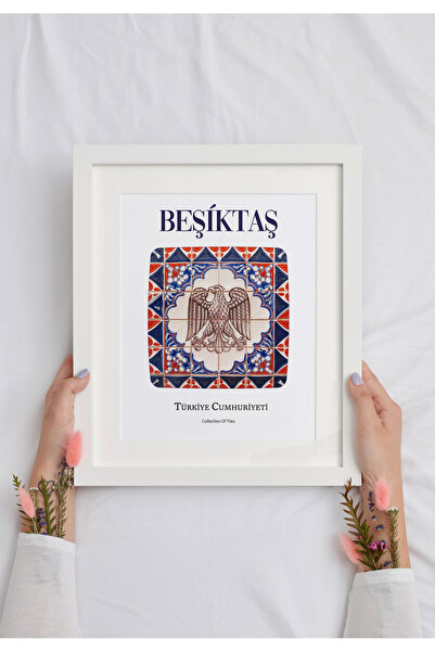 POSTER İSTANBUL BEŞİKTAŞ Kartal Temalı ÇERÇEVESİZ