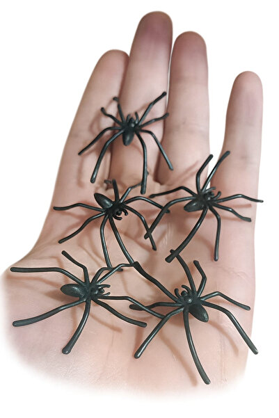 4-Piece Realistic Looking Joke Spider Bug Fun Party - & Joke Toy Fun Toys