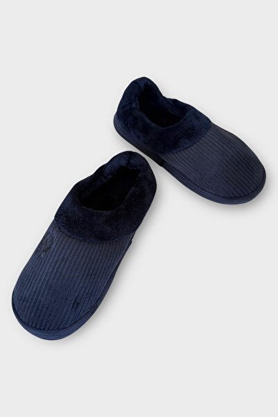 Liger Ανδρικά ελαφριά αντιολισθητικά παπούτσια για το σπίτι Παντόφλες ΣΚΟΥΡΟ ΜΠΛΕ