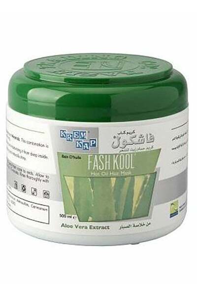 Fashkul قناع فاشكول للعناية بالشعر بالزيت الساخن وخلاصة الصبار 500 مل