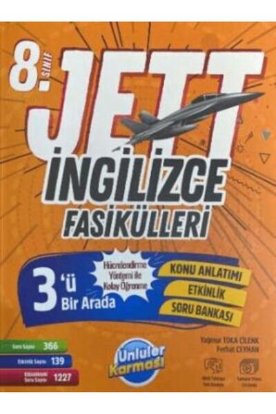 Bi bigelio Ünlüler Karması 8. Sınıf Jett İngilizce Fasikülleri