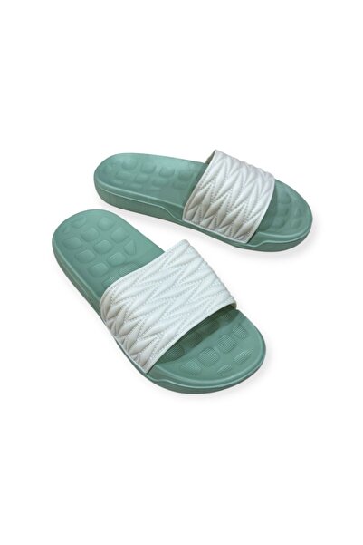 İpek Modaipek Women's Colorful Light Sole Non-Slip Daily Beach Pool Banyp Balcony Slippers
