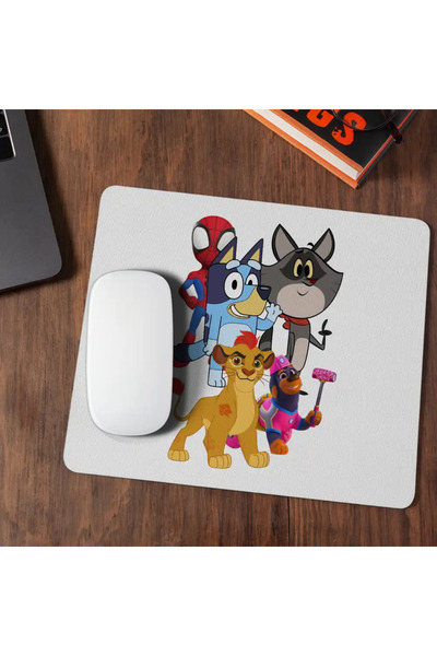OEM Mousepad Taffy Spiderman Bluey Guard Felina Kion Puppies Builders