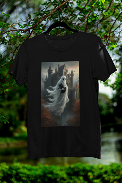 MAGORS تيشيرت للجنسين مطبوع عليه هالوين من ستيل-إكس