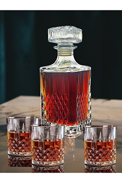 MADAME LUDA Chivas Regal Extra-7 Piece Whiskey Set-Gift Set for 6 People. (Wine Carrier+6 Whiskey Glasses)