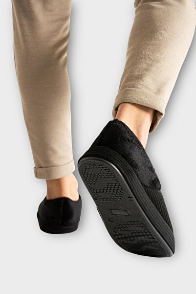 Liger Ανδρικά ελαφριά αντιολισθητικά παπούτσια για το σπίτι Παντόφλες ΜΑΥΡΟ