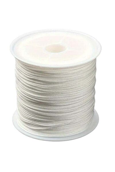 Gerenic بكرة خيط نايلون للأساور والإكسسوارات، مقاس 0.8 مم