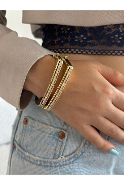 h&b design jewel Vip Suyolu Detay Kelepçe Bileklik