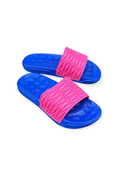 İpek Modaipek Women's Colorful Light Sole Non-Slip Daily Beach Pool Banyp Balcony Slippers