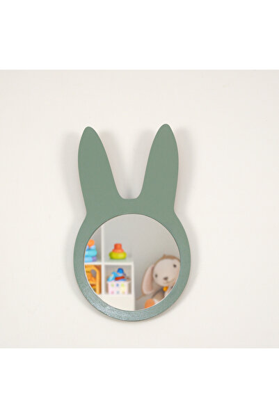 MiniVerse Store MiniVerse Tavşan Desenli Çocuk Odası Duvar Ayna